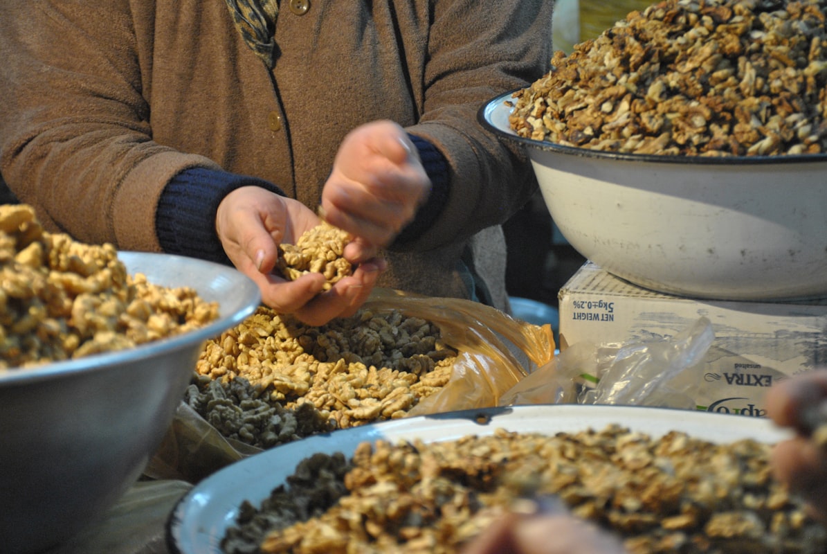 Grickalica sa orasima i bobicama